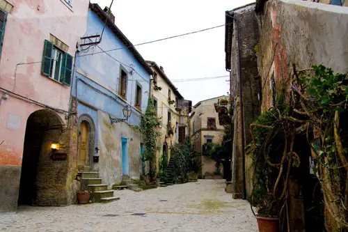 Un vicolo di Calcata Vecchia